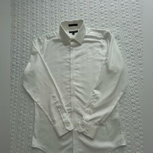 Banana Republic Men's Classic White Dress Shirt Size Small